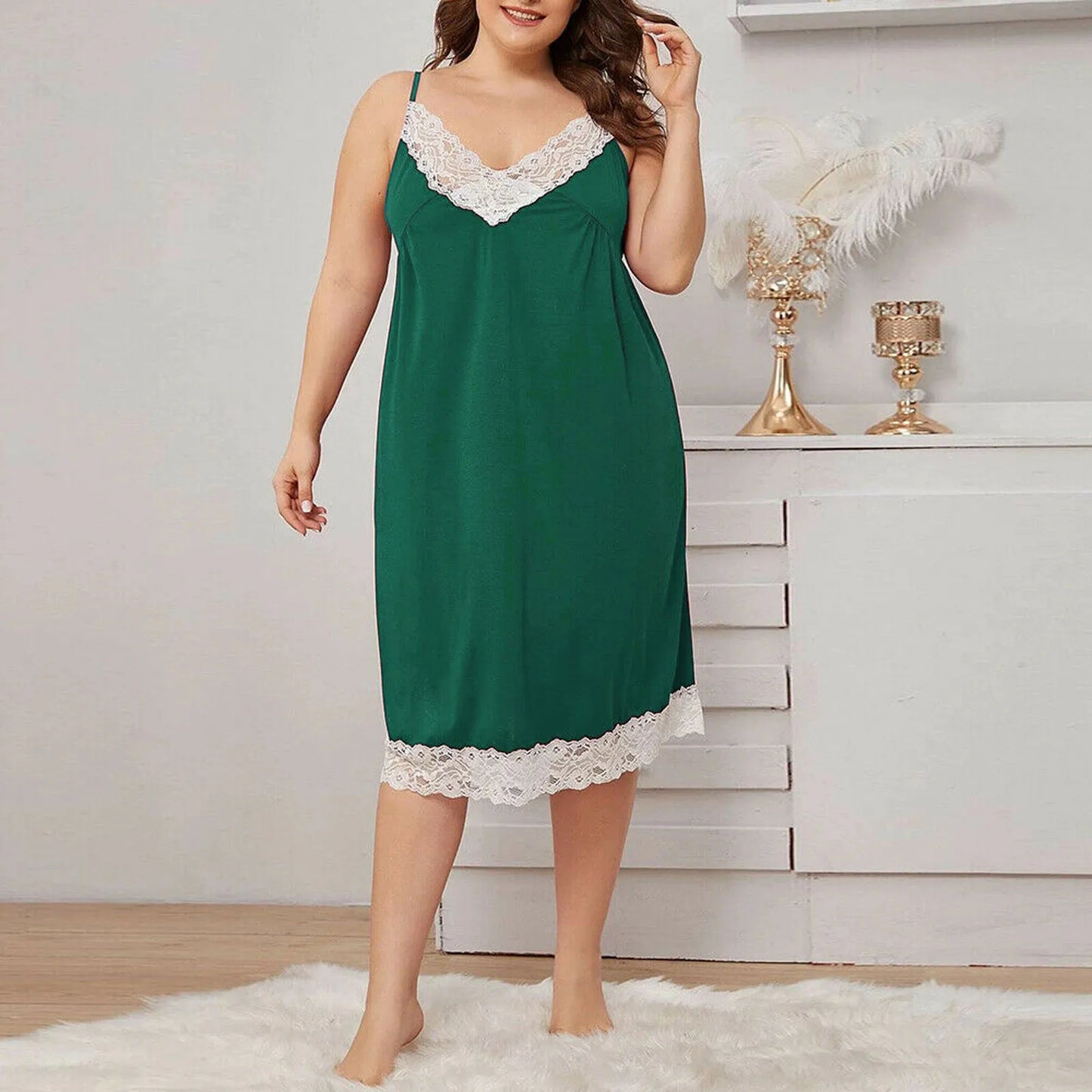 Sexy Night Dress Sleeveless Cami Nighties