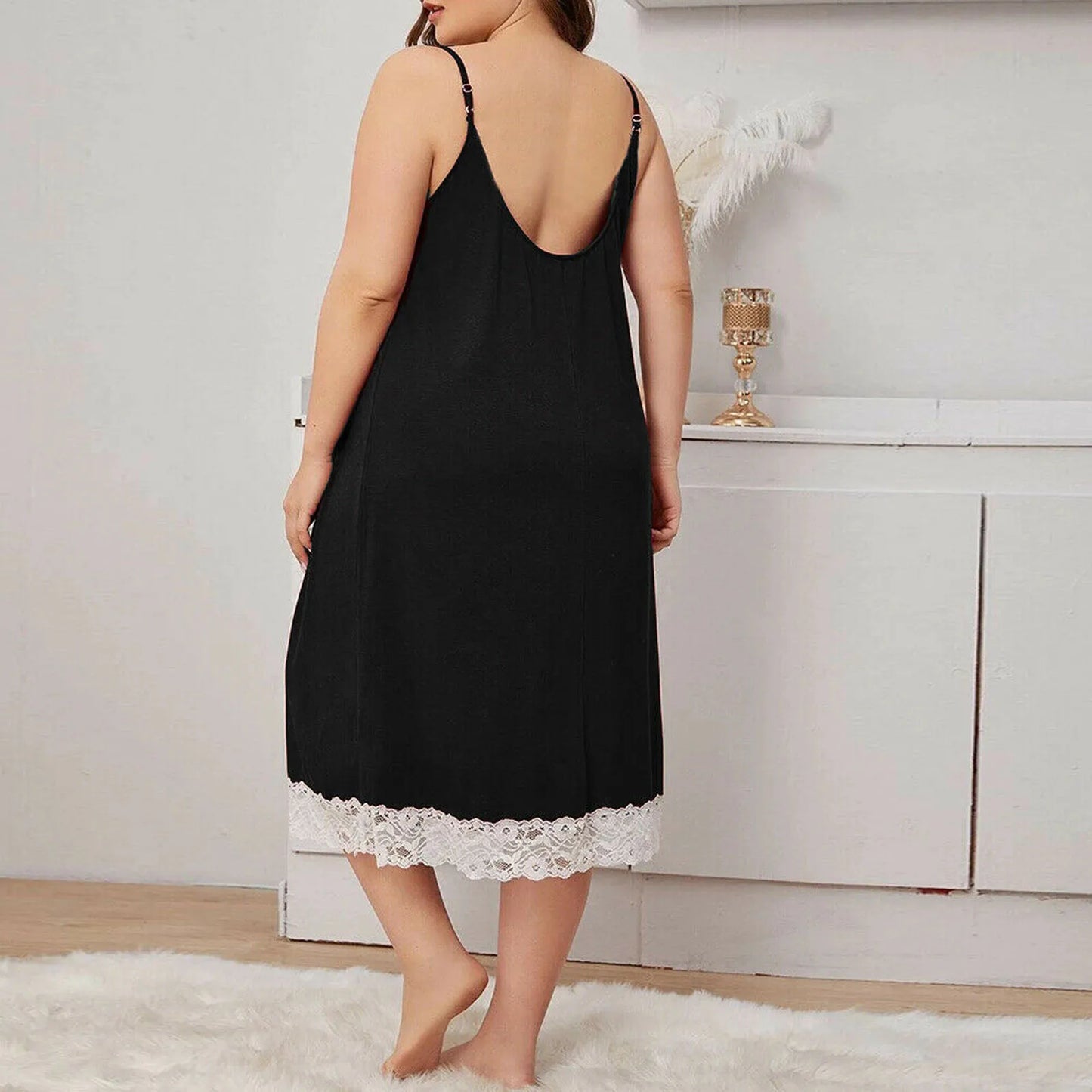 Sexy Night Dress Sleeveless Cami Nighties