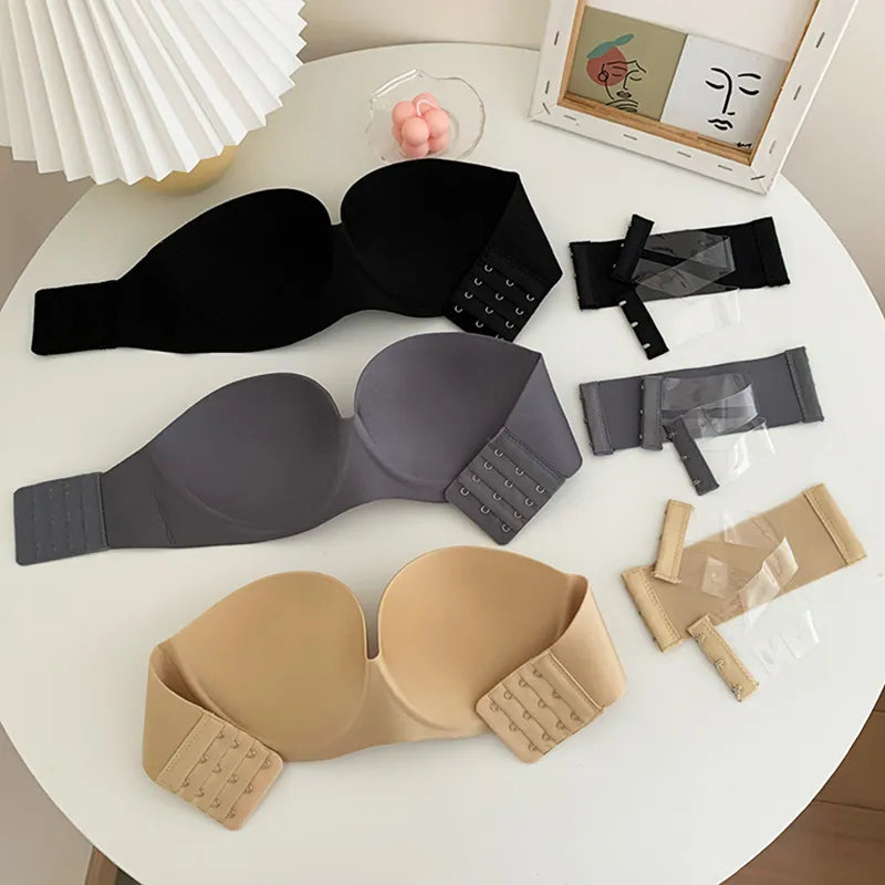 Sexy Soft Strapless Bras