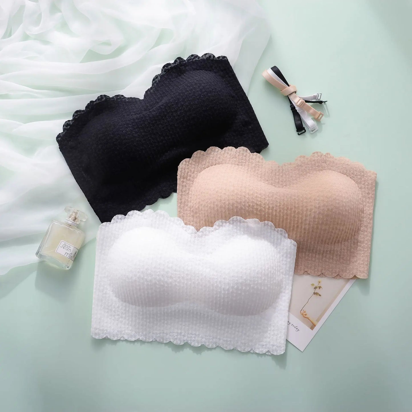 Strapless Bra Push Up Bralette Non-wired
