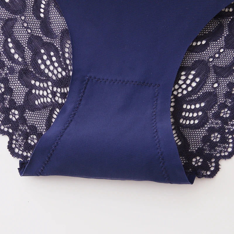 Women's Panties Lace Silk Satin