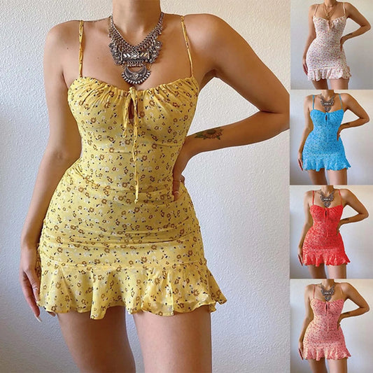 Women's Spaghetti Strap Fashion Dress
