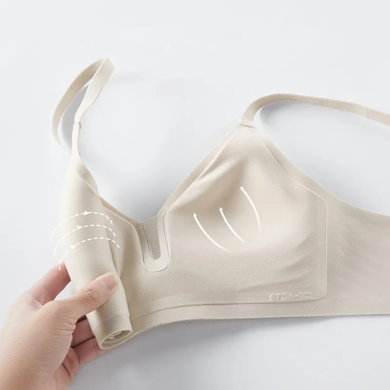 Thin Deep v-neck Comfortable  Bra