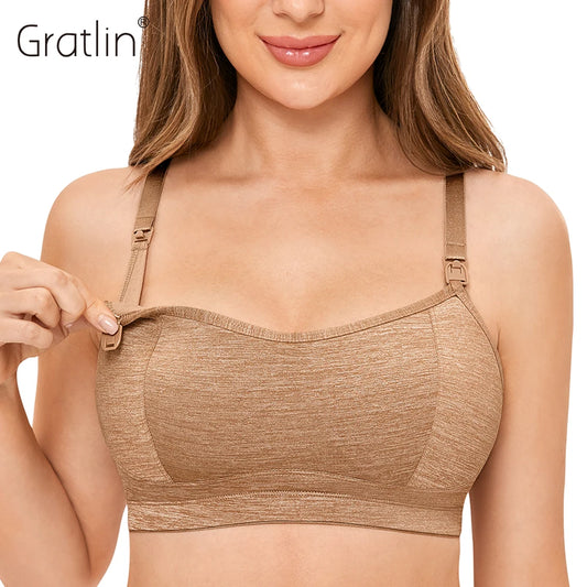 Gratlin Wire Free Full Cup Sports Bra