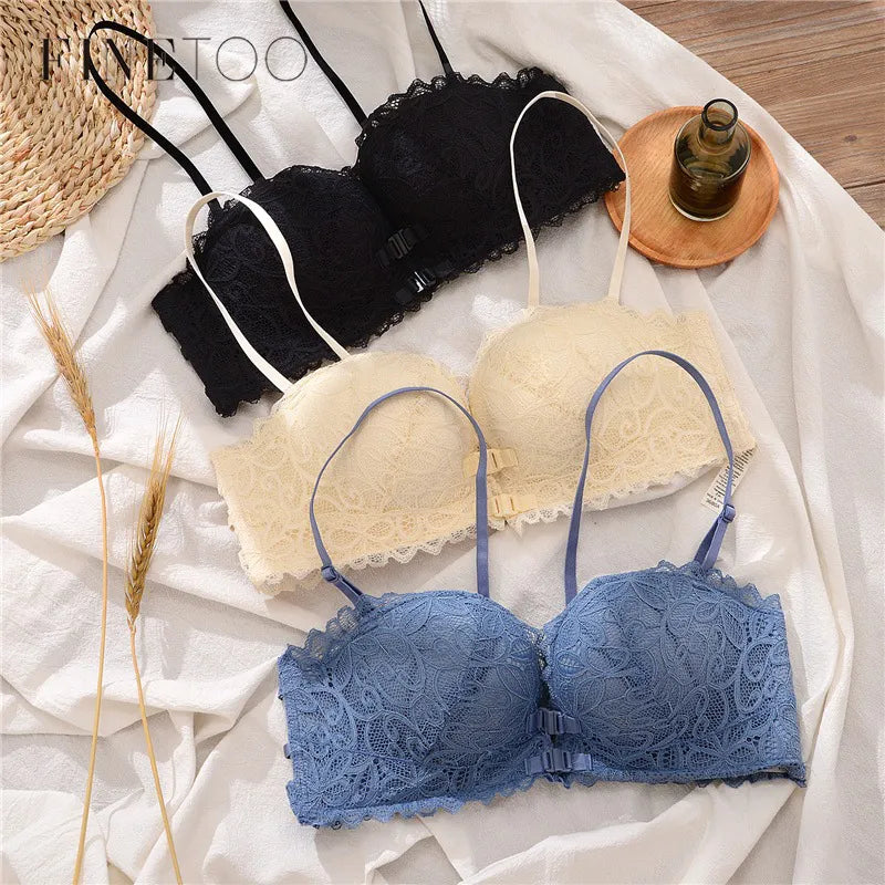 Sexy Lace Bralette Front Closure Bras