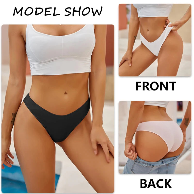 Cotton Underwear Sexy Solid Panties