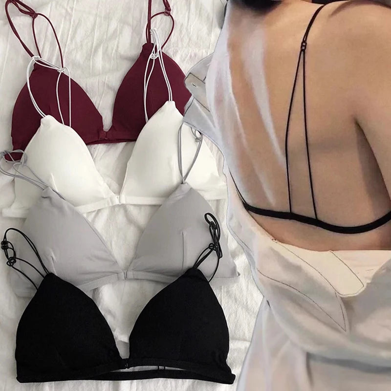 Style Bra Girl Wrapped Chest Adjustable Shoulder