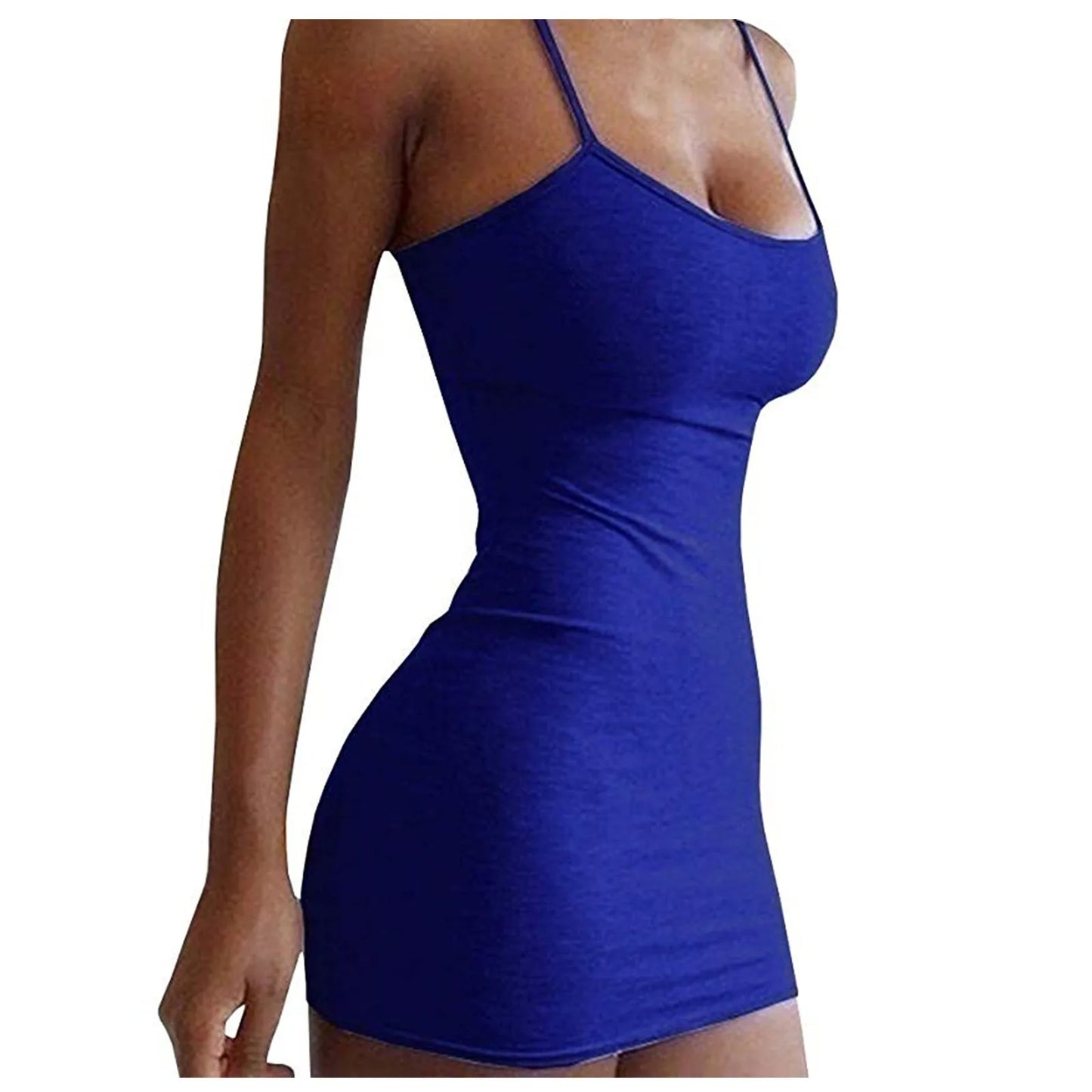 Sexy White Dress Summer Bodycon Sleeveless Tight
