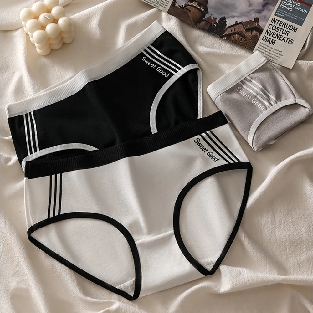 Cotton Mid Waist Traceless Sexy Panties