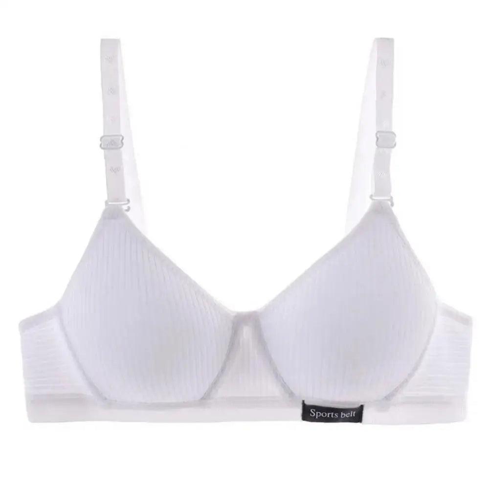 Cotton Bra Gathered Comfort